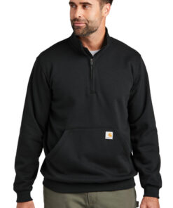 Carhartt Midweight 1/4-Zip Mock Neck Sweatshirt - Image 4