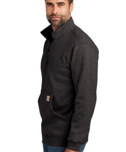 Carhartt Midweight 1/4-Zip Mock Neck Sweatshirt - Image 3