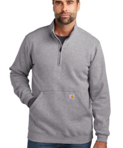 Carhartt Midweight 1/4-Zip Mock Neck Sweatshirt - Image 5