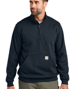 Carhartt Midweight 1/4-Zip Mock Neck Sweatshirt - Image 6