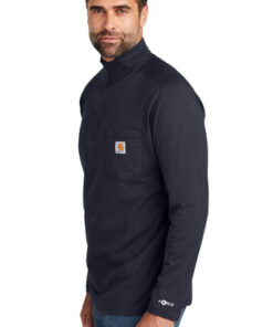 Carhartt Force 1/4-Zip Long Sleeve T-Shirt - Image 3