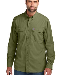 Carhartt Force Solid Long Sleeve Shirt - Image 1