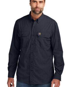 Carhartt Force Solid Long Sleeve Shirt - Image 6