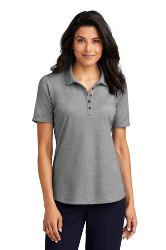 Port Authority Ladies Fine Pique Blend Polo