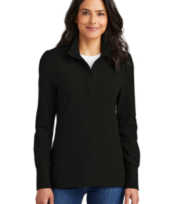 Port Authority Ladies Fairway Stretch 1/4-Zip - Image 4