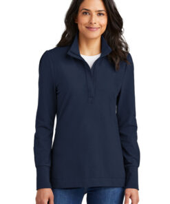 Port Authority Ladies Fairway Stretch 1/4-Zip - Image 5