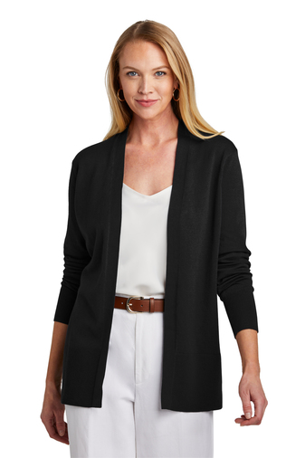 Brooks Brothers Women's Cotton Stretch Long Cardigan Sweater