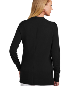 Brooks Brothers Women's Cotton Stretch Long Cardigan Sweater - Image 2