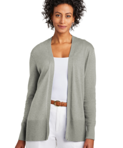 Brooks Brothers Women's Cotton Stretch Long Cardigan Sweater - Image 6