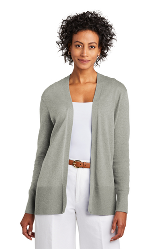 Brooks Brothers Women's Cotton Stretch Long Cardigan Sweater