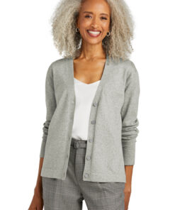 Brooks Brothers Women's Cotton Stretch Cardigan Sweater - Image 1