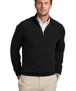 Brooks Brothers Cotton Stretch 1/4-Zip Sweater - Image 5