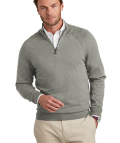 Brooks Brothers Cotton Stretch 1/4-Zip Sweater - Image 6