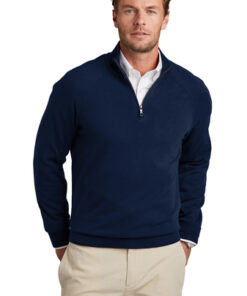 Brooks Brothers Cotton Stretch 1/4-Zip Sweater - Image 7
