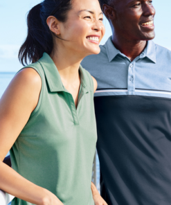 TravisMathew Ladies Coto Performance Sleeveless Polo - Image 4