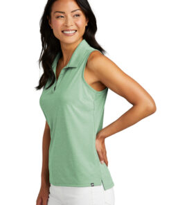 TravisMathew Ladies Coto Performance Sleeveless Polo - Image 3