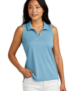 TravisMathew Ladies Coto Performance Sleeveless Polo - Image 6