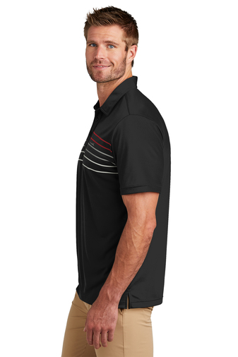 TravisMathew Coto Performance Chest Stripe Polo