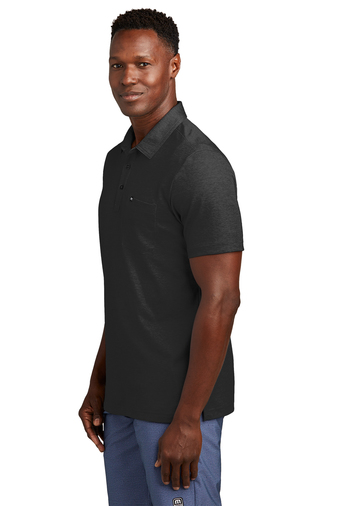 TravisMathew Oceanside Heather Pocket Polo