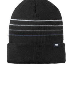 TravisMathew Striped Cuffed Beanie - Image 2
