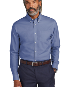 Brooks Brothers Wrinkle-Free Stretch Pinpoint Shirt - Image 1