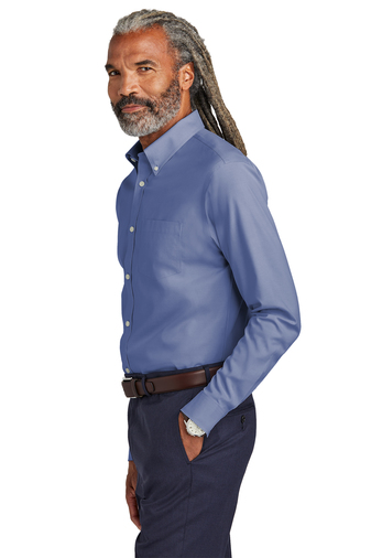 Brooks Brothers Wrinkle-Free Stretch Pinpoint Shirt