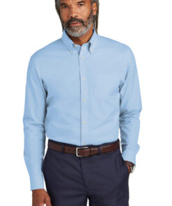 Brooks Brothers Wrinkle-Free Stretch Pinpoint Shirt - Image 6