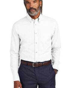 Brooks Brothers Wrinkle-Free Stretch Pinpoint Shirt - Image 7