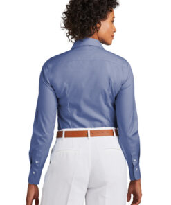 Brooks Brothers Women's Wrinkle-Free Stretch Pinpoint Shirt - Image 2