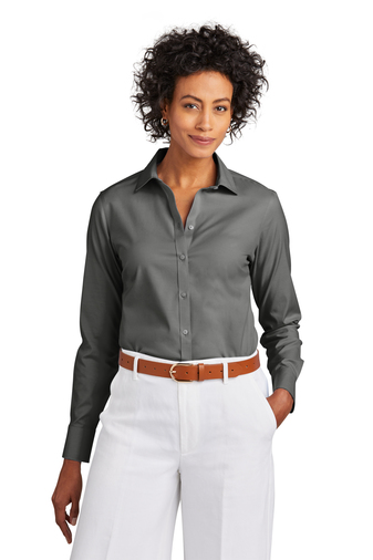 Brooks Brothers Women's Wrinkle-Free Stretch Pinpoint Shirt