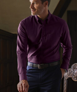Brooks Brothers Wrinkle-Free Stretch Nailhead Shirt - Image 5