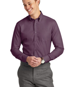 Brooks Brothers Wrinkle-Free Stretch Nailhead Shirt - Image 2