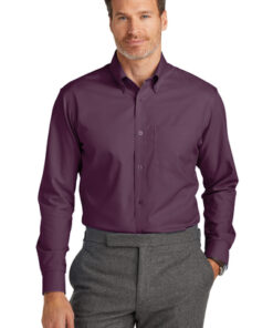 Brooks Brothers Wrinkle-Free Stretch Nailhead Shirt - Image 1