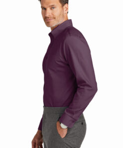 Brooks Brothers Wrinkle-Free Stretch Nailhead Shirt - Image 4