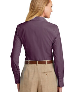 Brooks Brothers Women's Wrinkle-Free Stretch Nailhead Shirt - Image 2