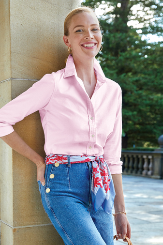 Brooks Brothers Women's Casual Oxford Cloth Shirt
