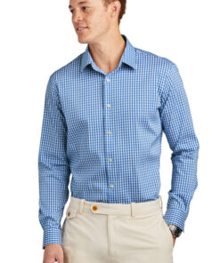 Brooks Brothers Tech Stretch Patterned Shirt - Image 5