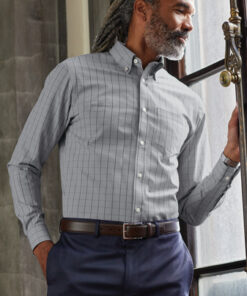 Brooks Brothers Wrinkle-Free Stretch Patterned Shirt - Image 5