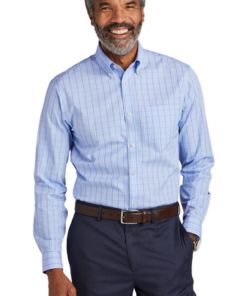 Brooks Brothers Wrinkle-Free Stretch Patterned Shirt - Image 6