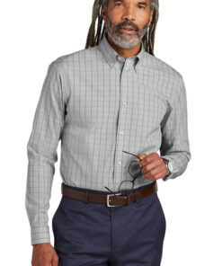 Brooks Brothers Wrinkle-Free Stretch Patterned Shirt - Image 1