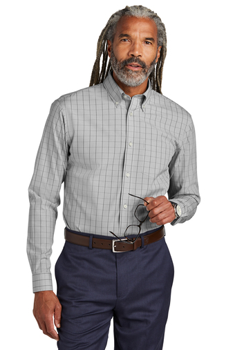 Brooks Brothers Wrinkle-Free Stretch Patterned Shirt