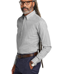 Brooks Brothers Wrinkle-Free Stretch Patterned Shirt - Image 3