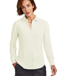 Brooks Brothers Women's Full-Button Satin Blouse - Image 7
