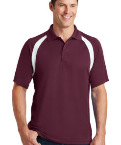 Sport-Tek Dry Zone Colorblock Raglan Polo