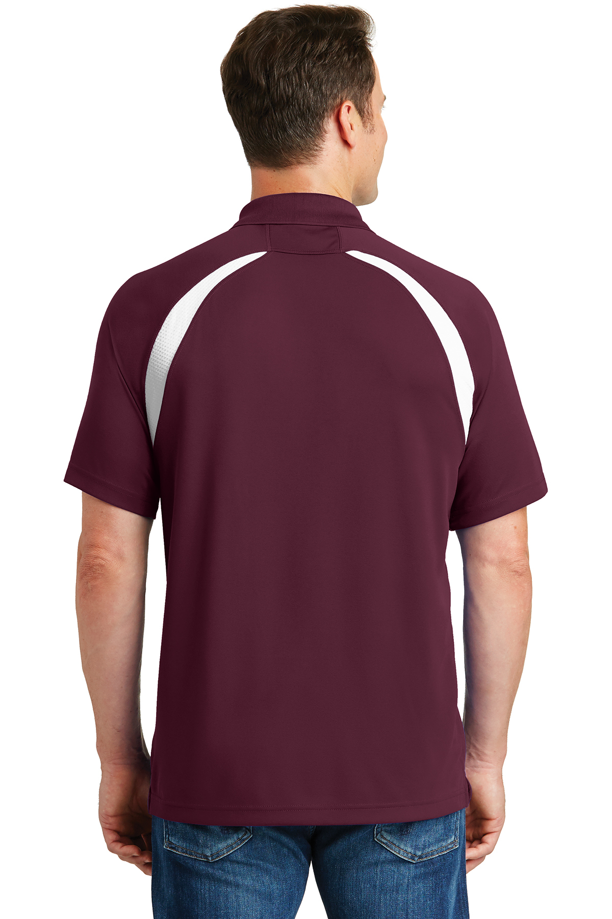 Sport-Tek Dry Zone Colorblock Raglan Polo - Image 4