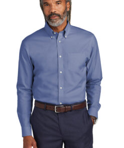 Brooks Brothers Tall Wrinkle-Free Stretch Pinpoint Shirt - Image 4