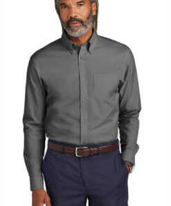Brooks Brothers Tall Wrinkle-Free Stretch Pinpoint Shirt - Image 5