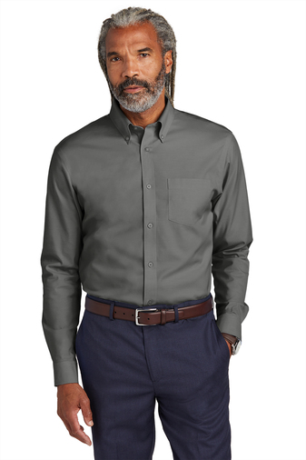 Brooks Brothers Tall Wrinkle-Free Stretch Pinpoint Shirt