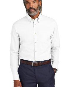 Brooks Brothers Tall Wrinkle-Free Stretch Pinpoint Shirt - Image 1