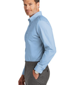 Brooks Brothers Tall Wrinkle-Free Stretch Nailhead Shirt - Image 3